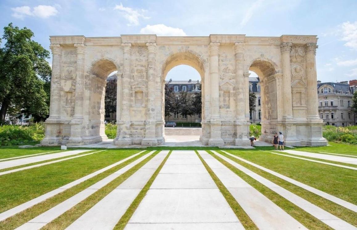 Appartement Porte Mars Reims Dış mekan fotoğraf